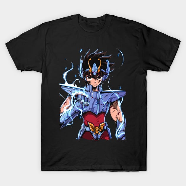 Pegasus Seiya T-Shirt by enzo studios